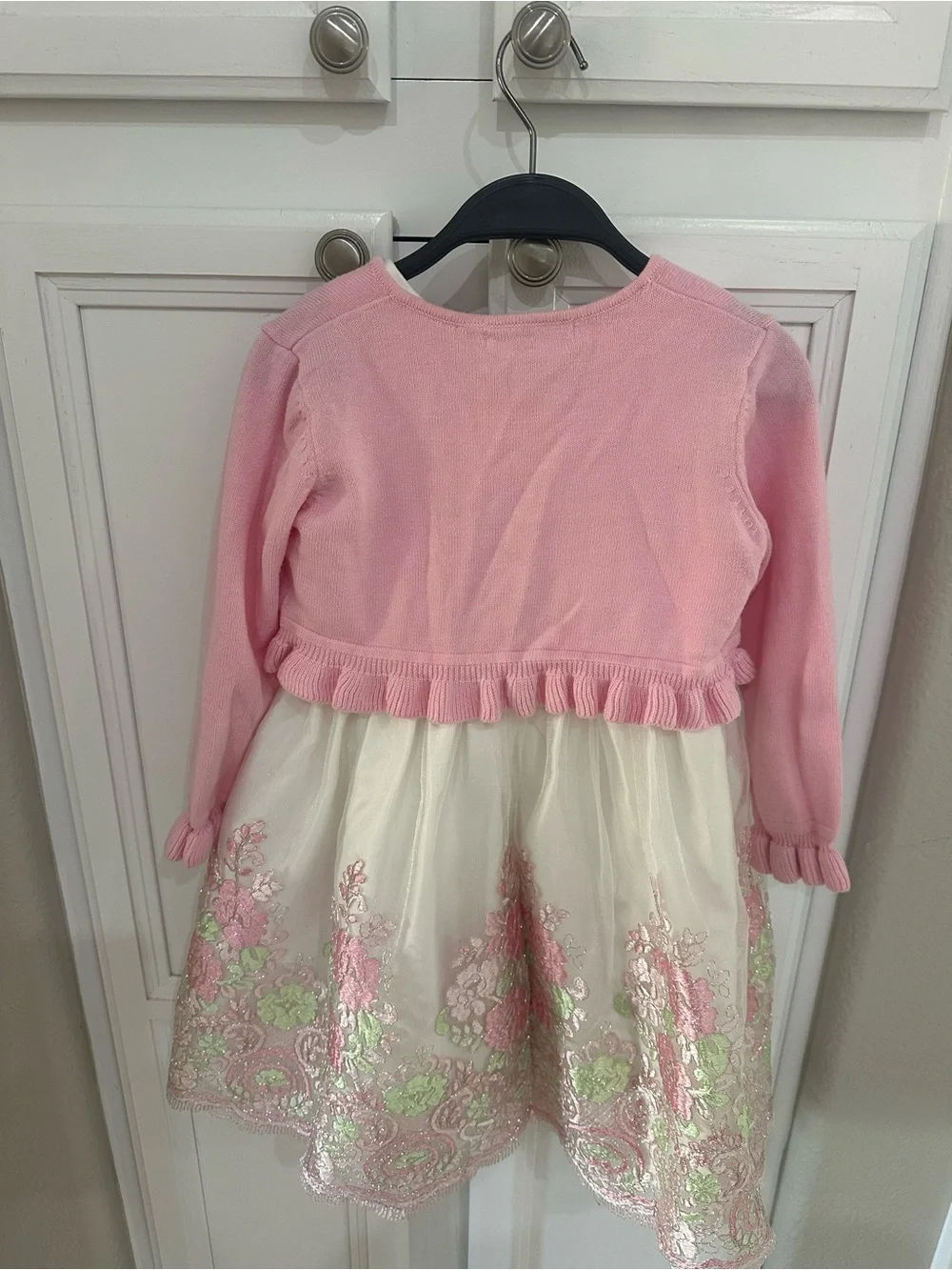 Two Dresses, Holiday themed and Party Dress, both come with detachable jacket